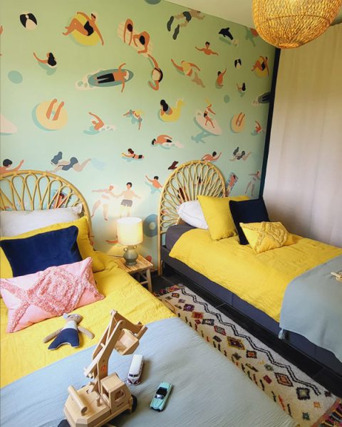 Casa SISTA, bedroom 4, two single beds