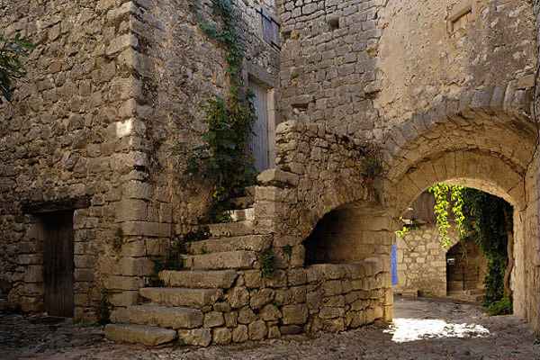 Village typique en Ardèche Sud