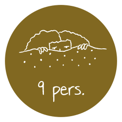 Casa SISTA, capacité d'accueil de 9 personnes